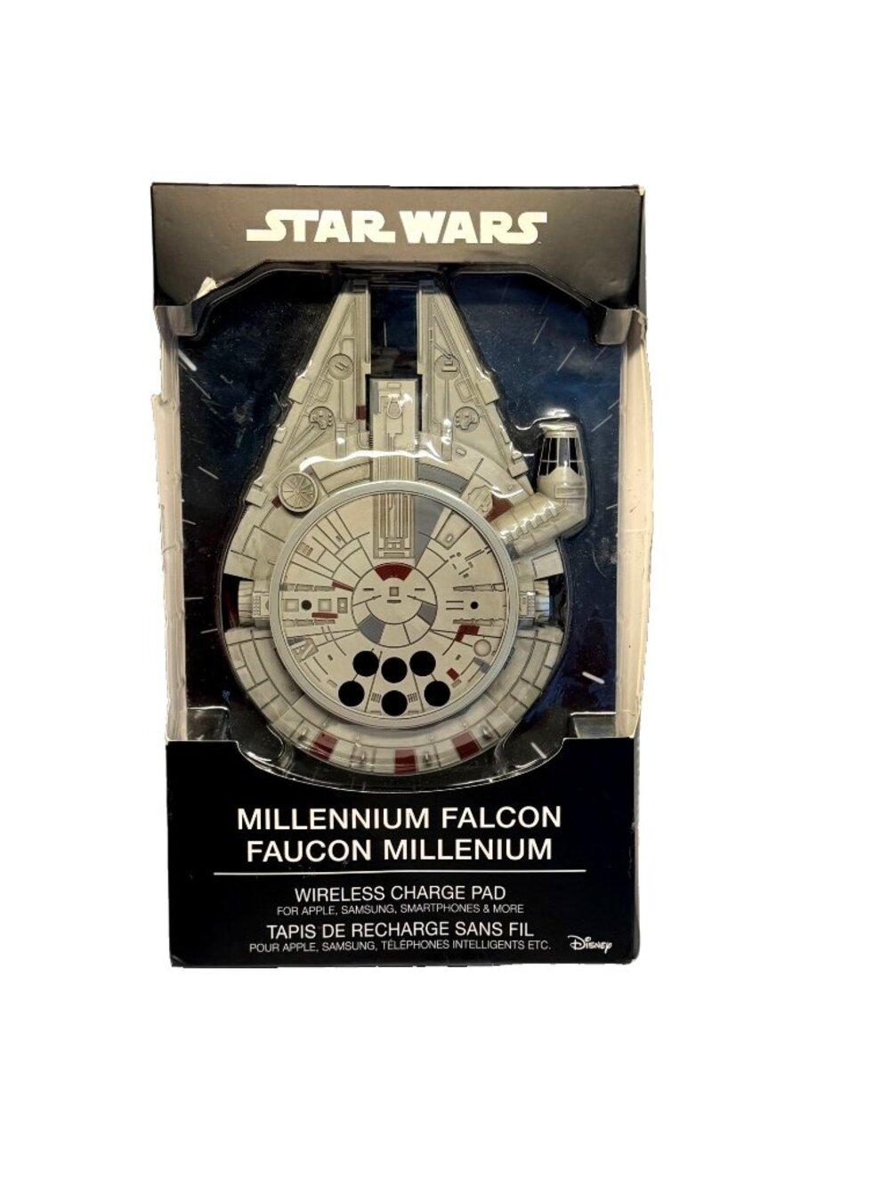 Star Wars Millenium Falcon Wireless Charging Pad for Apple, Samsung, & More
